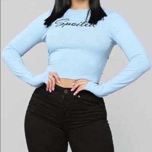 “Spoiled” Long Sleeve Top